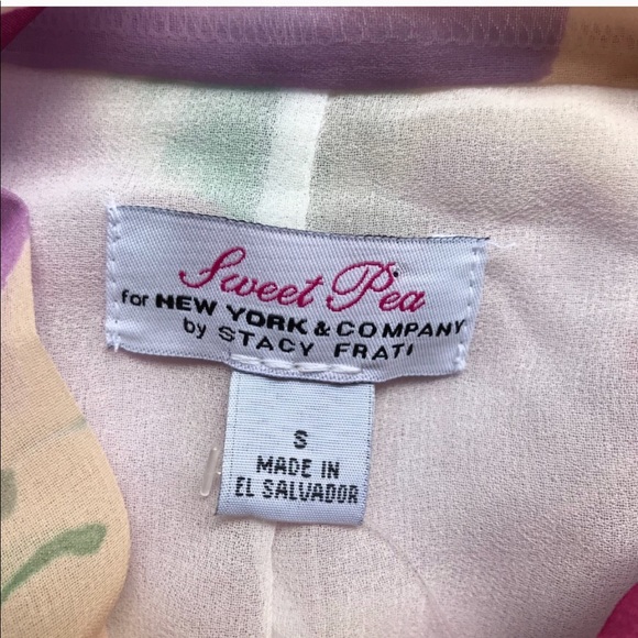 Sweet Pea by Stacy Frati for NY & Co Floral Blouse - Picture 6 of 8